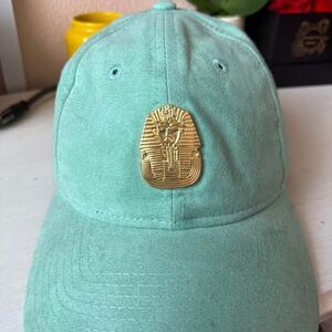 New Era Pharaoh Adjustable hat Teal and Gold New Era